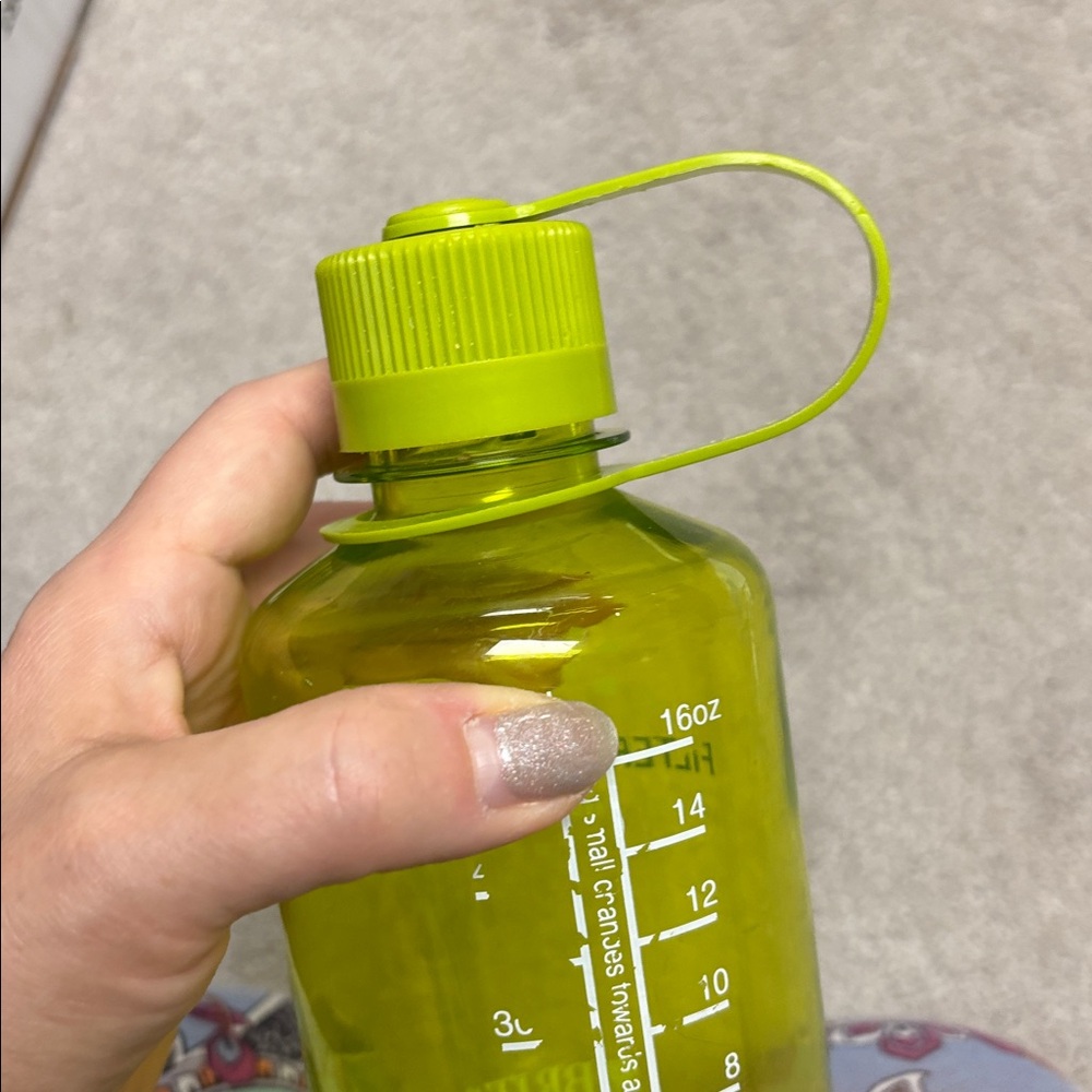 Nalgene x Brita Lime Green Hydration Bottle - Picture 5 of 5